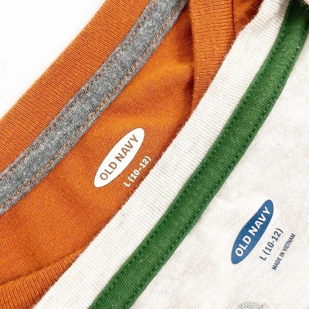 Old Navy boys short sleeve graphic print t-shirts